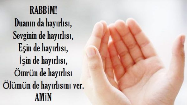 En güzel dua sözleri