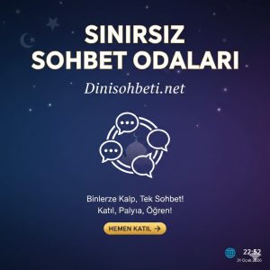 Sınırsız Sohbet Odaları Dinisohbeti.net