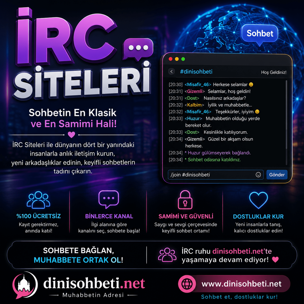 İrc Siteleri